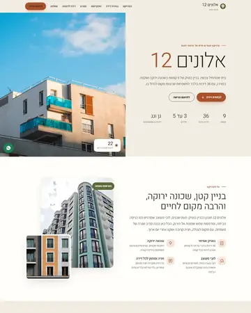 צילום מסך של הסקיצה אלונים 12