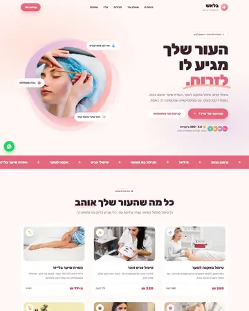 צילום מסך של הסקיצה בלאש