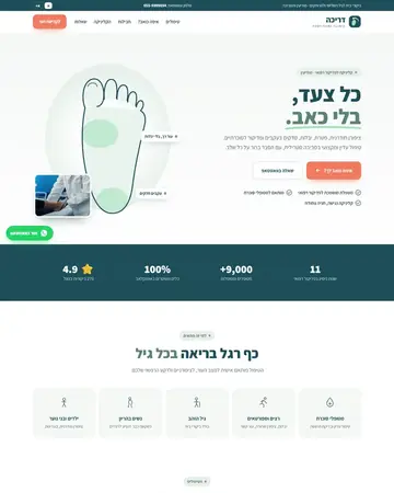צילום מסך של הסקיצה דריכה