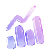 glass-hologram-bar-chart-diagram-3d-icon-digital-presentation-statistic-analytics-data-crystal-gradient-graph-with-growth-line-report-finance-business-analysis
